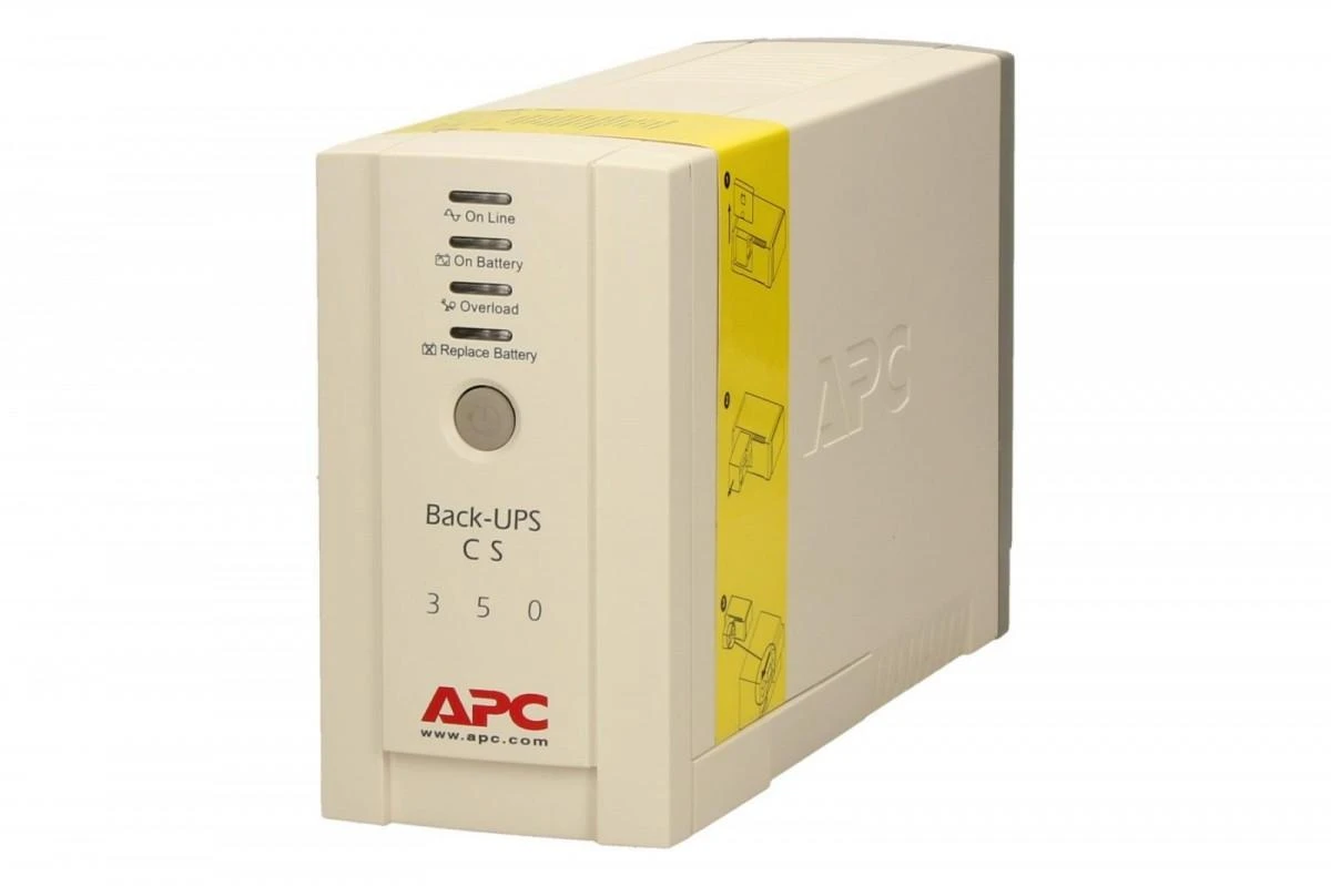 APC Back-UPS CS/350VA neprisijungęs