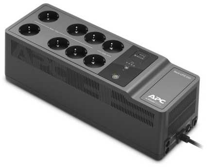 APC Back-UPS 650VA 230V 1 USB charging port - (Offline-) USV Budėjimo režimas (neprisijungus) 400 W