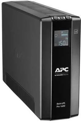 APC BACK UPS PRO BR 1600VA, 8 OUTLETS, AVR, LCD SĄSAJA