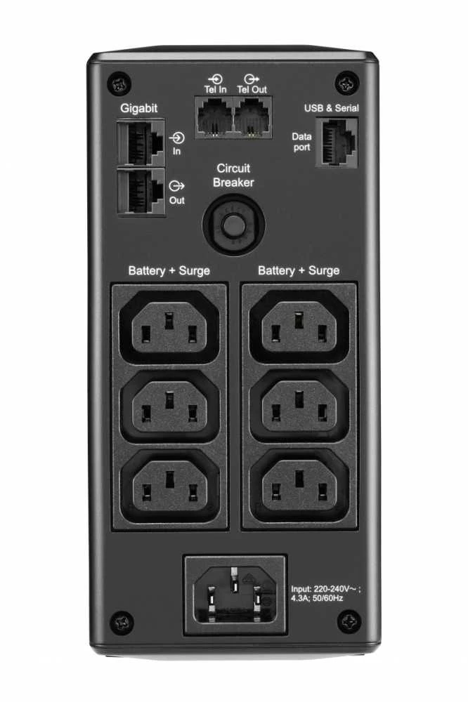 Apc Maitinimo šaltinis awaryjny br650mi ups back pro br 650va 6xc13, avr,lcd