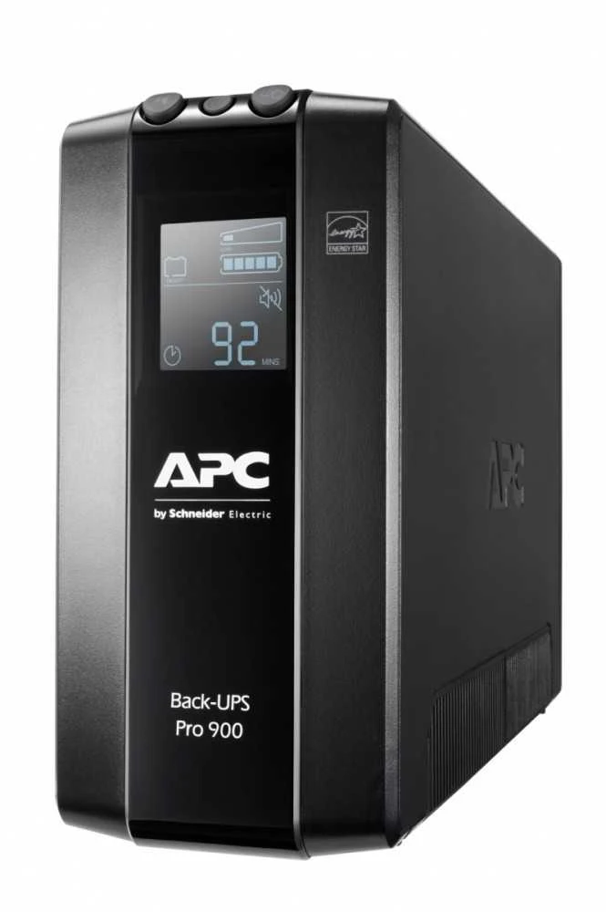 APC atsarginės maitinimo sistemos Pro BR 900VA, 6 lizdai, AVR, LCD sąsaja