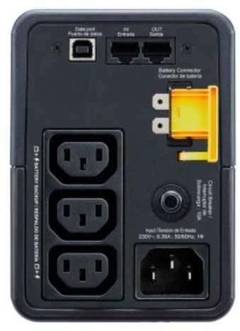 APC BACK-UPS 500VA, 230V, AVR, IEC SOCKETS