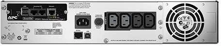 Apc Smt1500rmi2unc smart-ups 1500va/1000w stovas 2u su ap9641 tinklo kortele