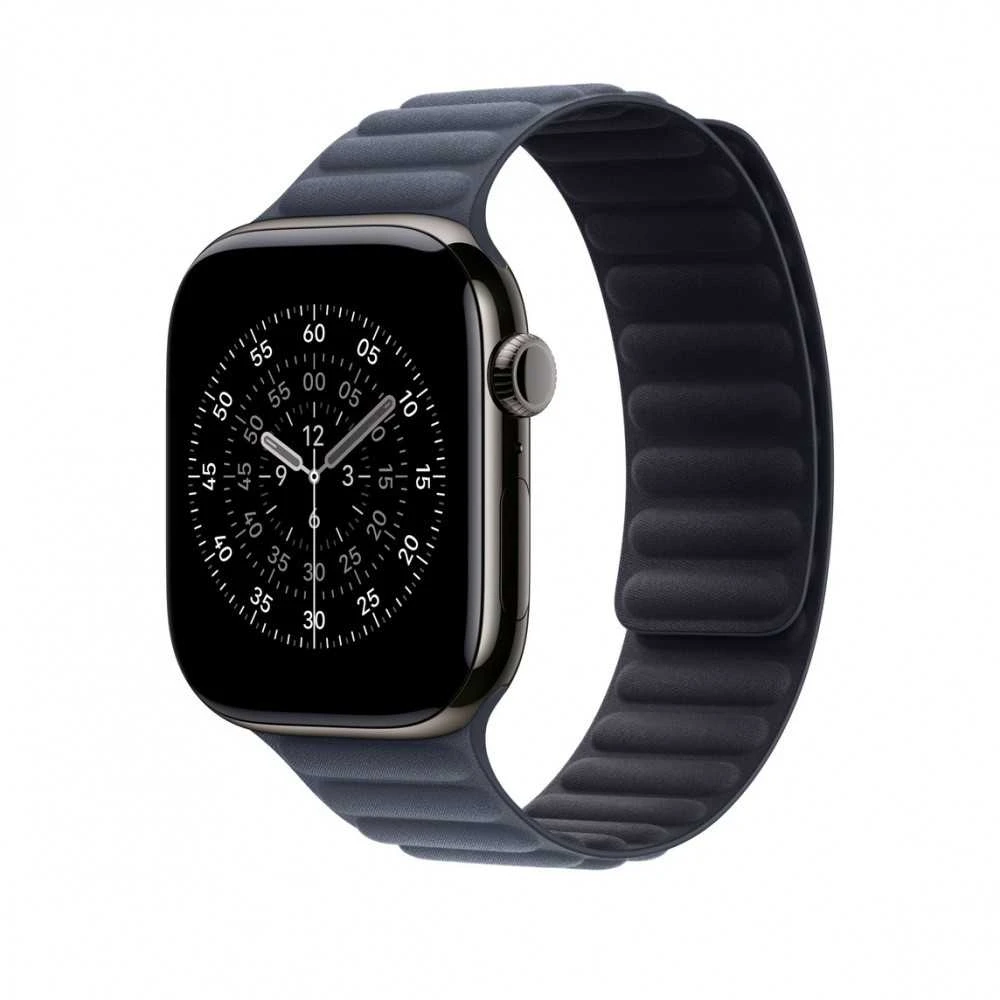 „Apple“ 46 mm tamsiai mėlynas magnetinis jungiklis – M/L