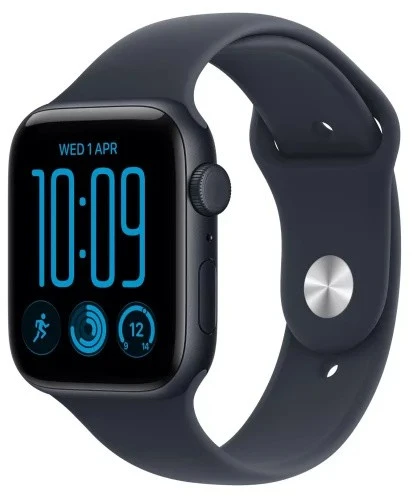 Išmanusis laikrodis Apple Watch SE 3 GPS + Cellular 40mm Midnight Alu Sport S/M Granatowy (MJLG4MP/A)