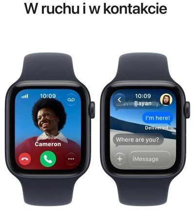 Išmanusis laikrodis Apple Watch SE 3 GPS + Cellular 40mm Midnight Alu Sport S/M Granatowy (MJLG4MP/A)