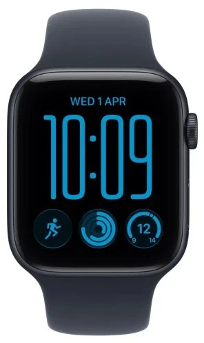 Išmanusis laikrodis Apple Watch SE 3 GPS + Cellular 44mm Midnight Alu Sport M/L Granatowy (MJLT4MP/A)