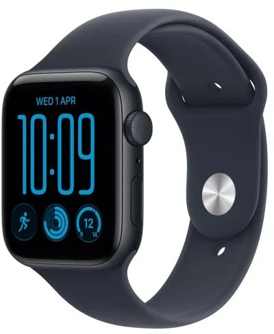 Išmanusis laikrodis Apple Watch SE 3 GPS 40mm Midnight Alu Sport S/M Granatowy (MJKY4MP/A)