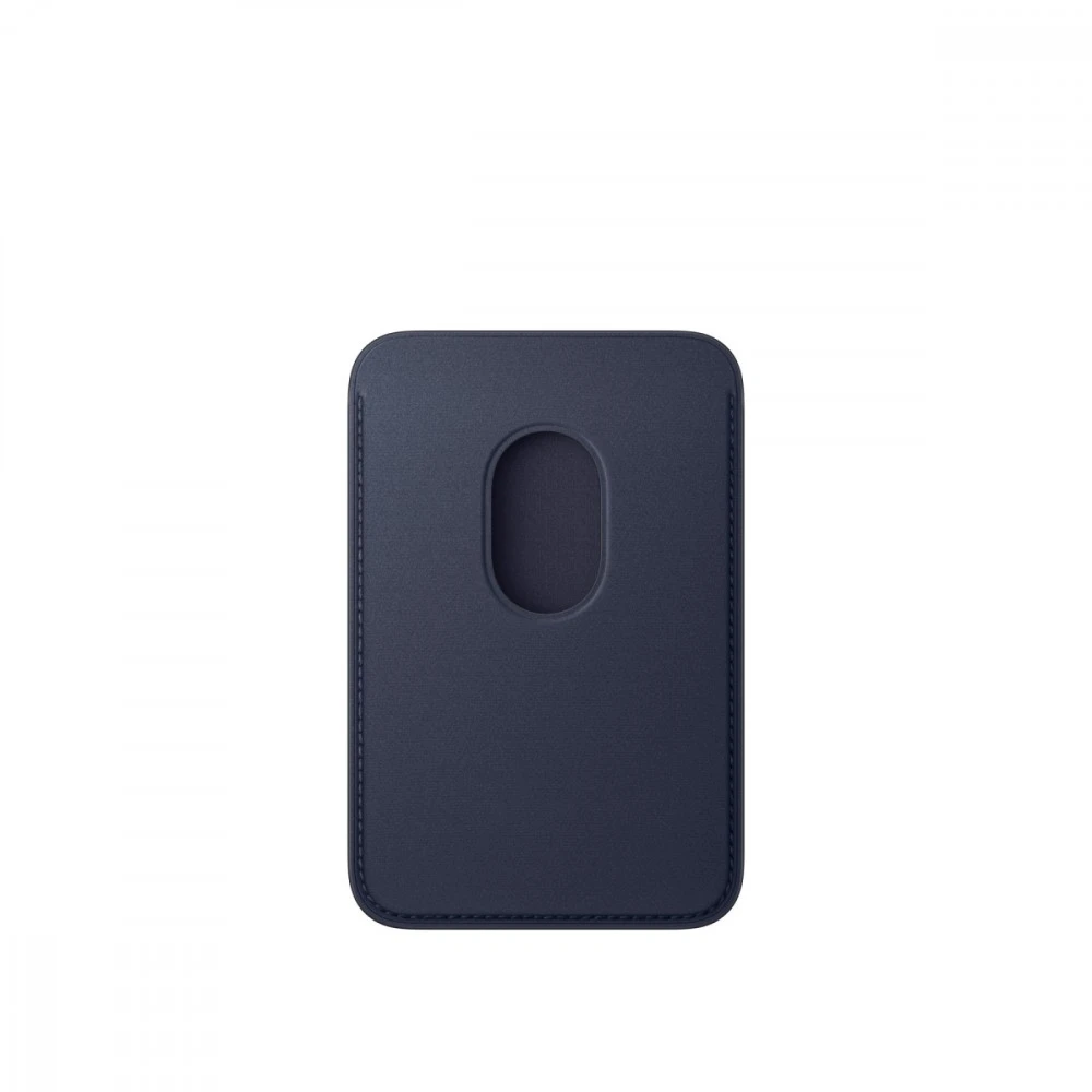 Dėklas Apple iPhone FineWoven Wallet with MagSafe – Navy - MKV64ZM/A