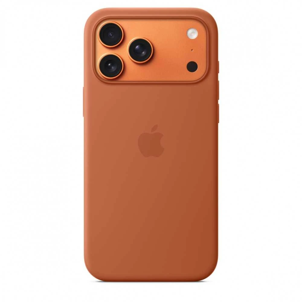 Apple iPhone 17 Pro Max Silicone Case with MagSafe – Terra Cotta - MGFQ4ZM/A