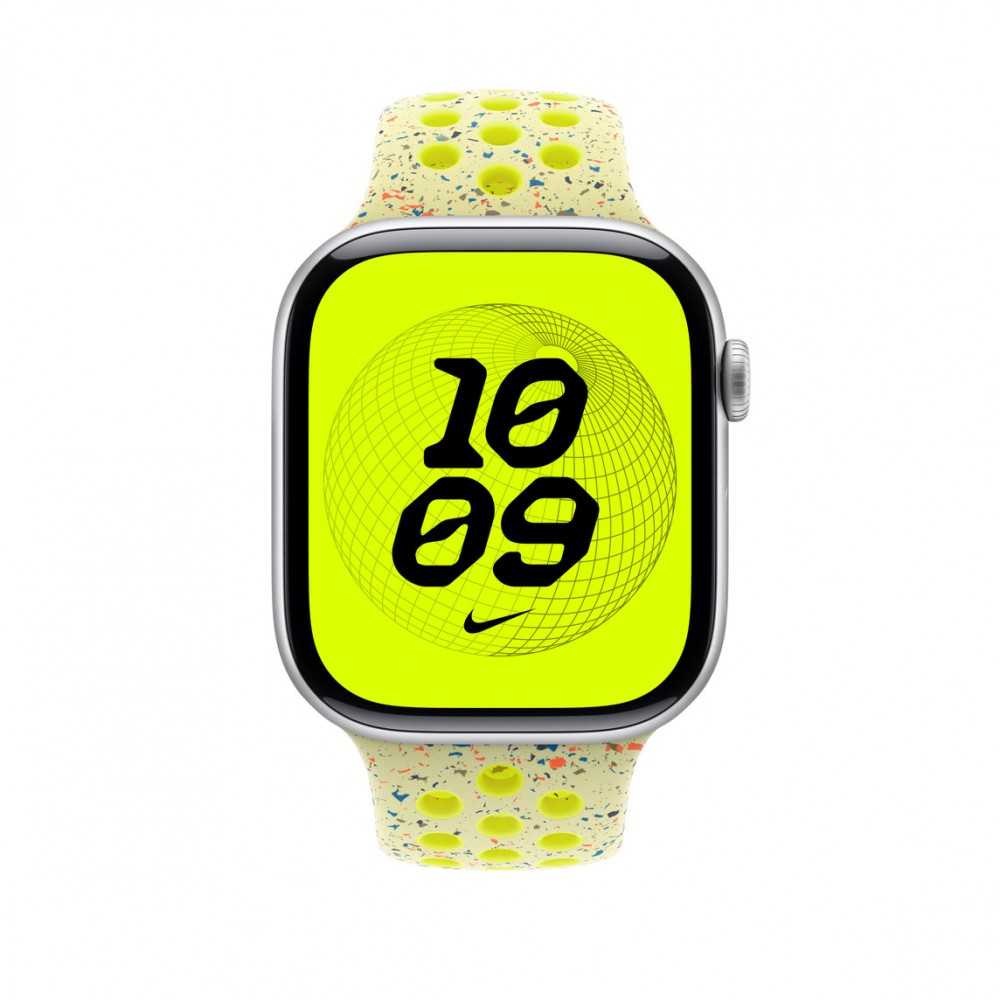 Apple 46 mm „Volt Splash Nike“ sportinis dirželis – S/M