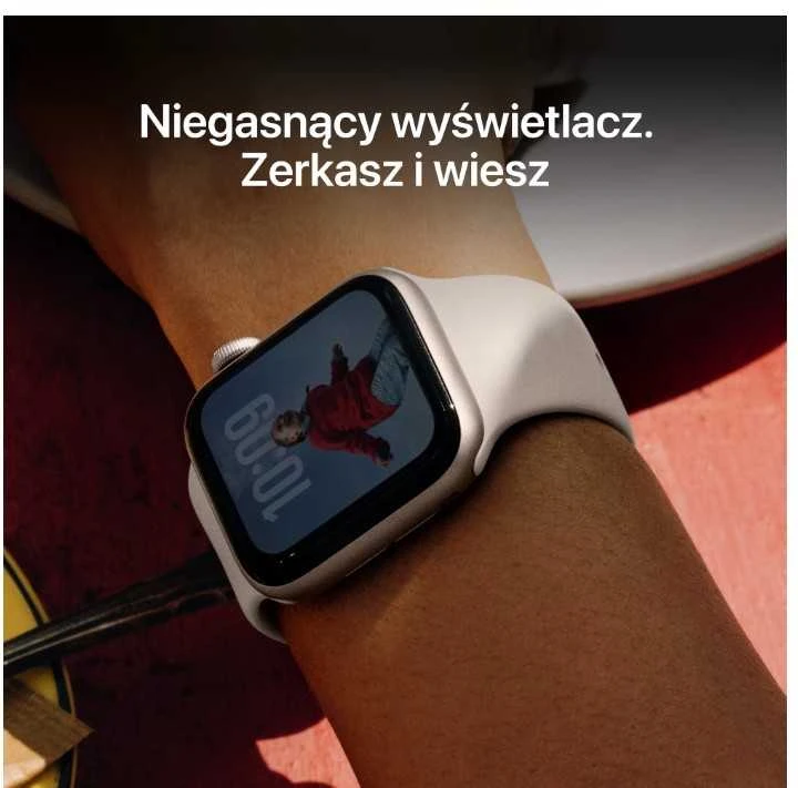 Išmanusis laikrodis Apple Watch SE 3 GPS 44mm Midnight Alu Sport M/L Mėlyna (MEHQ4MP/A)