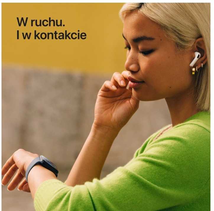 Išmanusis laikrodis Apple Watch SE 3 GPS + Cellular 44mm Midnight Alu Sport S/M Granatowy (MEPH4MP/A)