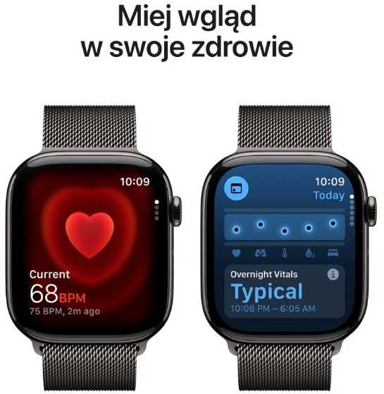Išmanusis laikrodis Apple Watch Series 11 GPS + Cellular 46 mm šiferio titano korpusas su šiferio Milanese kilpele – S/M