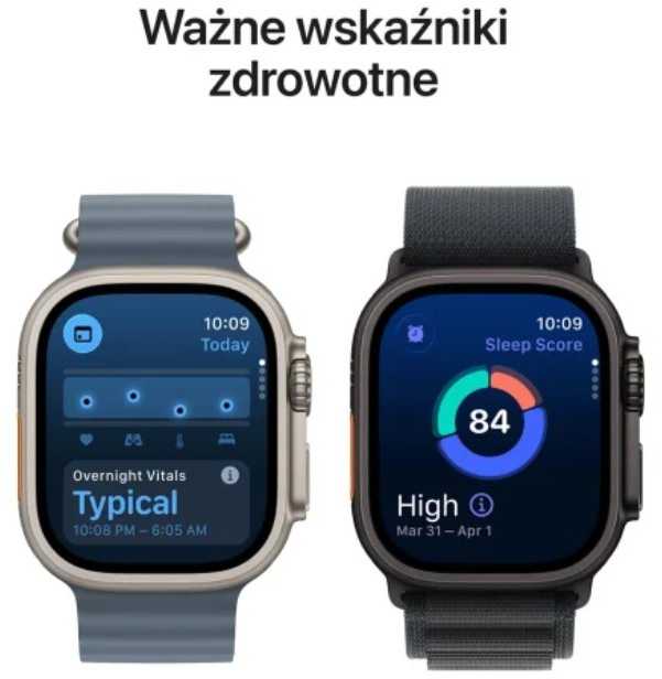 Išmanusis laikrodis Apple Watch Ultra 3 GPS + Cellular 49mm Titanium / Trail Loop S/M Mėlyna (MEWR4QP/A)