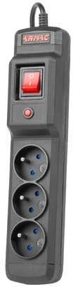 ARMAC M3/15/CZ Armac Surge Protection MULTI M3 (3 lizdai) 1,5m juodas