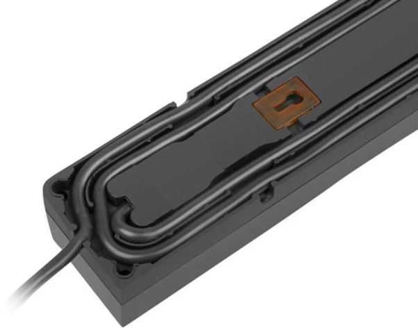 Armac Maitinimo juostelė z5 1.5m 5x230v 10a z5/15/cz juoda