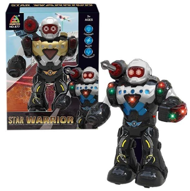 Askato Baterija varomas robotas