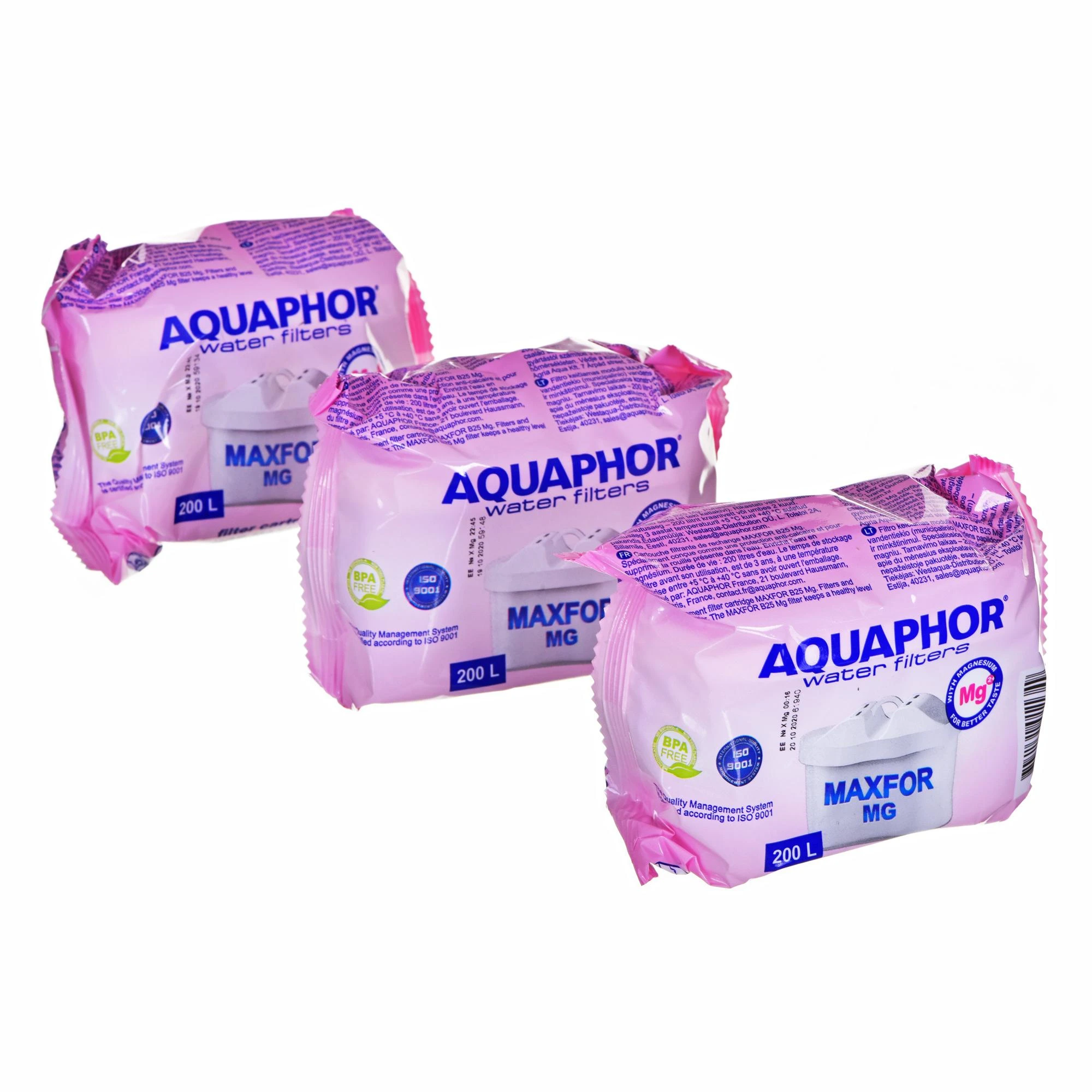 Ąsotis Aquaphor Onyx 4,2 l brangakmeniai + 3 x B100-25 Mg+