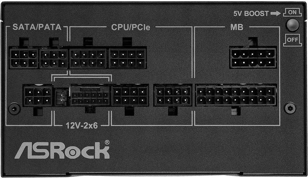 Maitinimo šaltinis ASRock Phantom Gaming PG-750G 750 W (90-UXP075-GFEAAB)