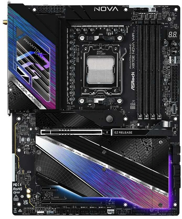 Pagrindinė plokštė ASRock X870 Nova WiFi