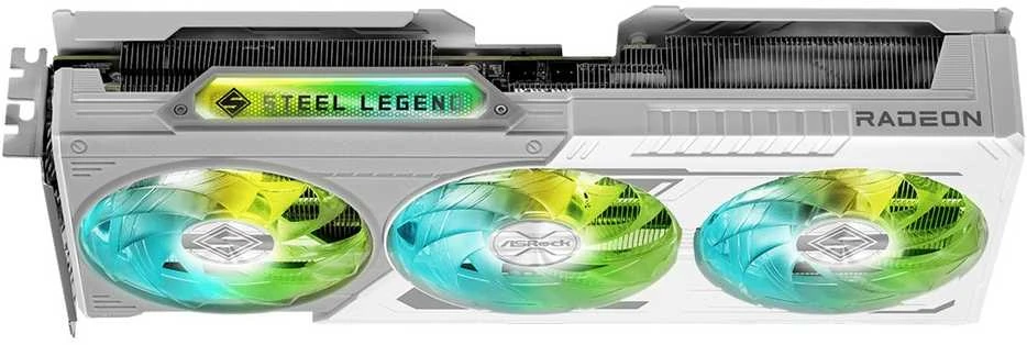 ASRock Vaizdo plokštė radeon rx 9060 xt steel legend 16gb gddr6 128bit