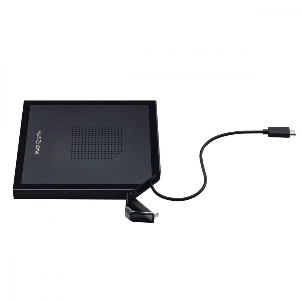 Asus | ZenDrive V1M DVD įrašymo įrenginys (SDRW-08V1M-U) | Sąsaja USB Type-C | DVD±RW | CD skaitymo greitis 24 x | CD įrašymo greitis 24 x | Juodas