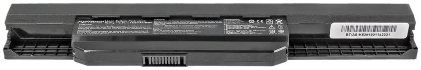 Movano Asus K53s X53s X53u X54c nešiojamojo kompiuterio A32K53 baterija – 4400 mAh (48 Wh)