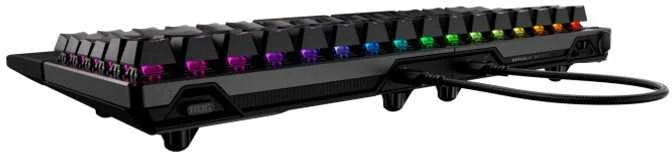 Asus Klaviatūra rog falcata m703 bt/rf/usb-c/aura/juoda
