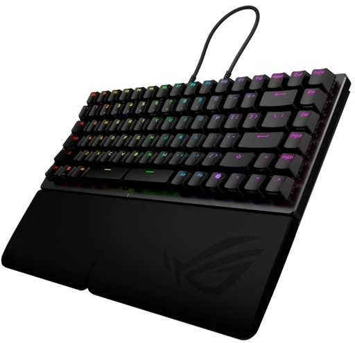 Asus Klaviatūra rog falcata m703 bt/rf/usb-c/aura/juoda
