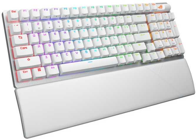 Klaviatūra Asus ROG Strix Scope II 96 NX Snow