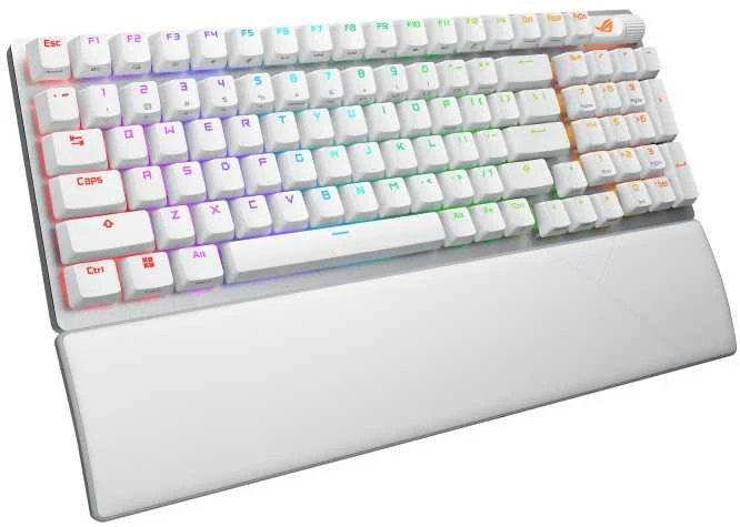 Asus Klaviatūra „Rog Strix Scope II 96“ belaidė, balta, NX/PBT