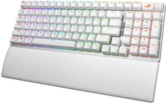 Klaviatūra Asus ROG Strix Scope II 96 NX Snow
