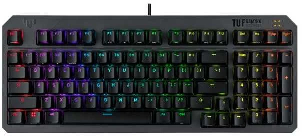 Klaviatūra žaidimams ASUS TUF Gaming K3 Gen II su laidu optyczno-mechaninė su pašvietimu juoda
