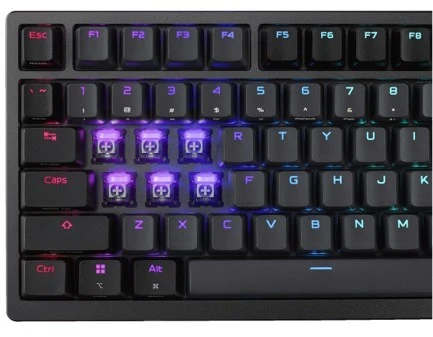 Klaviatūra ASUS ROG AZOTH 96 HE juoda