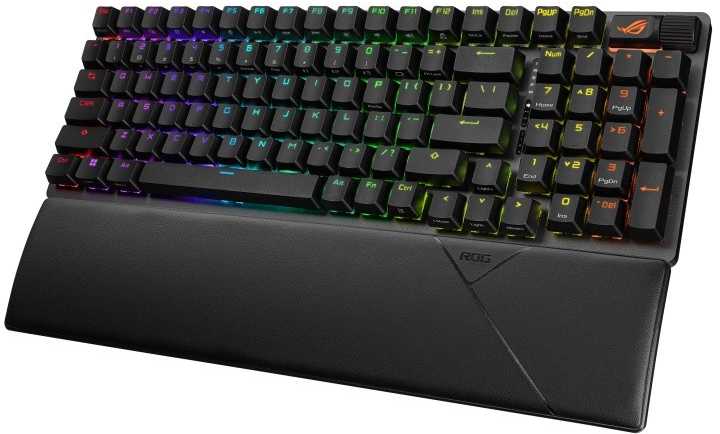 Asus ROG Strix Scope II 96 Wireless Belaidė klaviatūra, Qwerty US, NX Snow