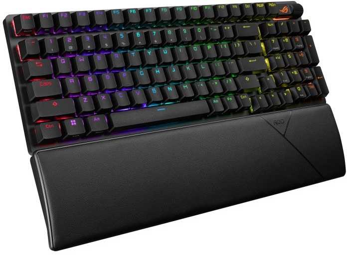 Asus ROG Strix Scope II 96 Wireless Belaidė klaviatūra, Qwerty US, NX Snow