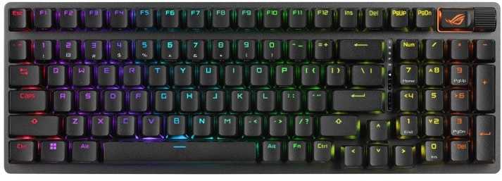 Asus ROG Strix Scope II 96 Wireless Belaidė klaviatūra, Qwerty US, NX Snow