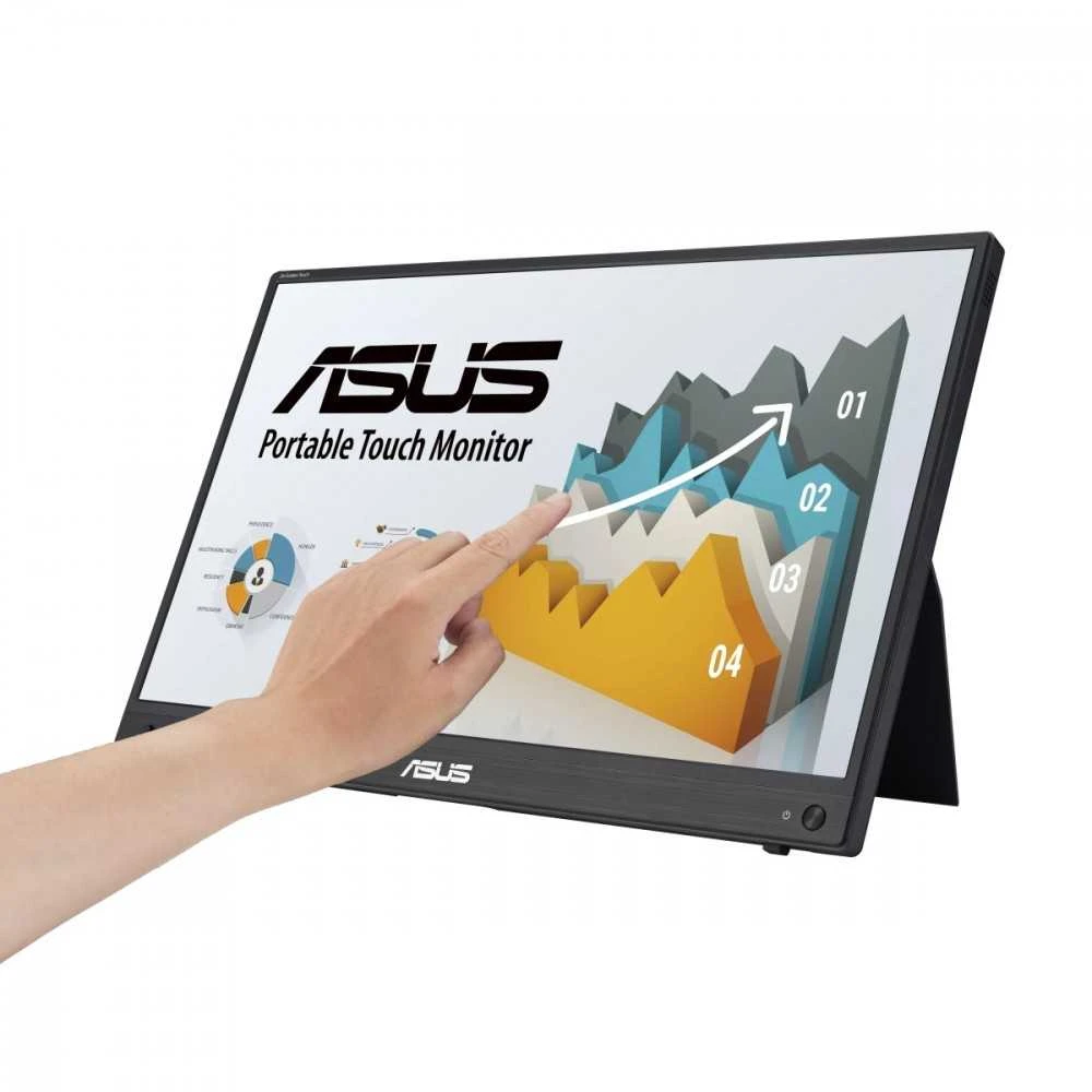 Monitorius ASUS ZenScreen Touch MB16AMTR, 15,6", 1920x1080, 60Hz, IPS, 5ms