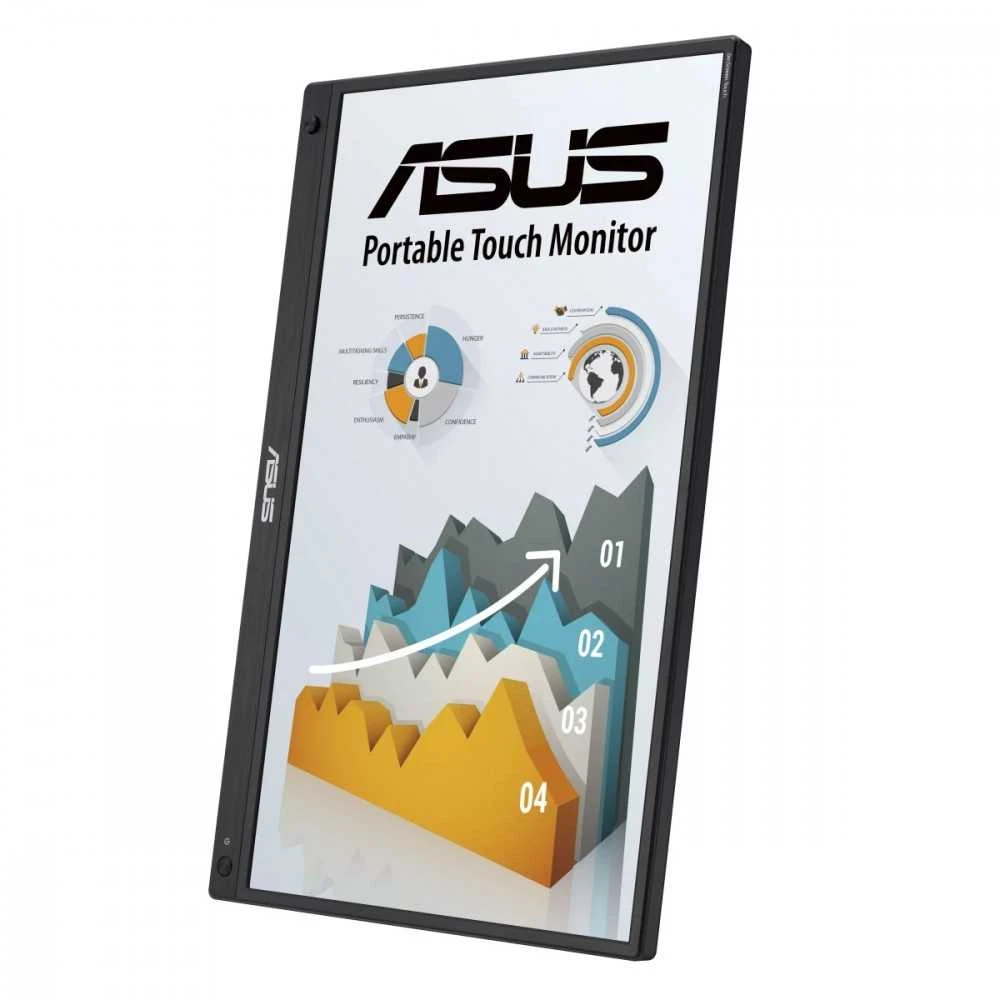 Monitorius ASUS ZenScreen Touch MB16AMTR, 15,6", 1920x1080, 60Hz, IPS, 5ms