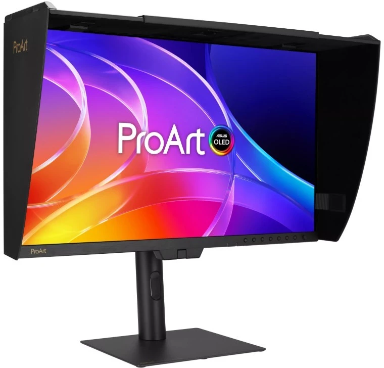 Monitorius ASUS ProArt Ekranas OLED PA27USD - 240Hz | 4K | QD-OLED | 26.5" | 1000nits | HDR400 | Thunderbolt 4 | USB-C PD 96W