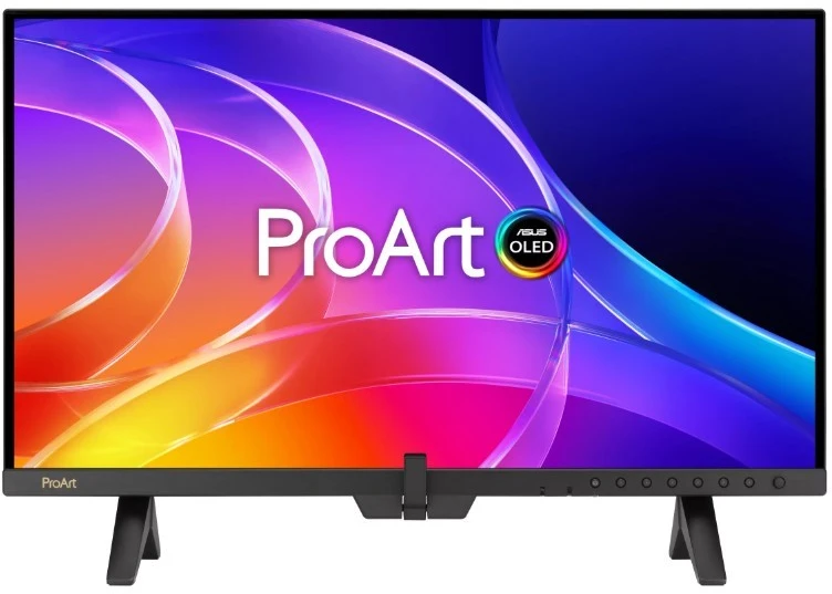 Monitorius ASUS ProArt Ekranas OLED PA27USD - 240Hz | 4K | QD-OLED | 26.5" | 1000nits | HDR400 | Thunderbolt 4 | USB-C PD 96W