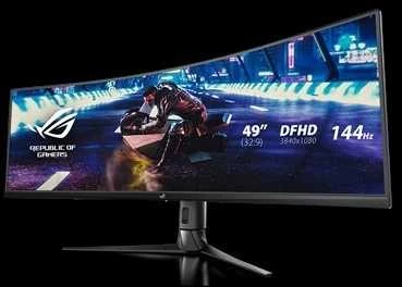 Monitorius asus 49" xg49vq rog strix