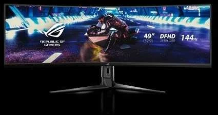 Monitorius asus 49" xg49vq rog strix