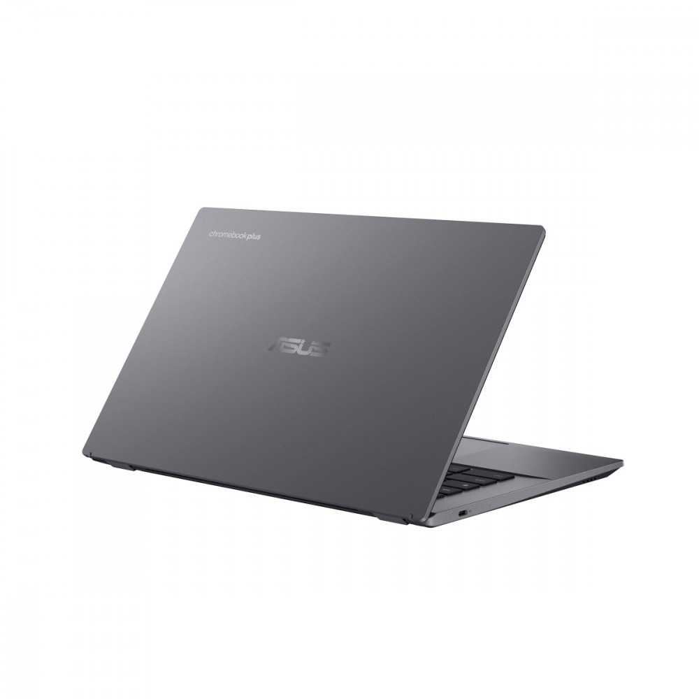 Asus Nešiojamas kompiuteris „Chromebook Plus CX3402CVA-PQ1067“ – „Core 5 120U“ / 16 GB / 256 GB / 14 colių įstrižainė (1920 x 1080) / „Chrome OS“ / 3 metai
