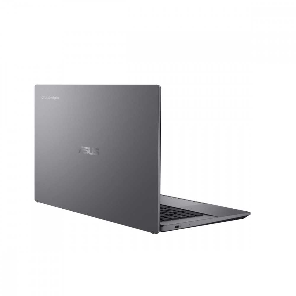 Asus Nešiojamas kompiuteris „Chromebook Plus CX3402CVA-PQ1067“ – „Core 5 120U“ / 16 GB / 256 GB / 14 colių įstrižainė (1920 x 1080) / „Chrome OS“ / 3 metai