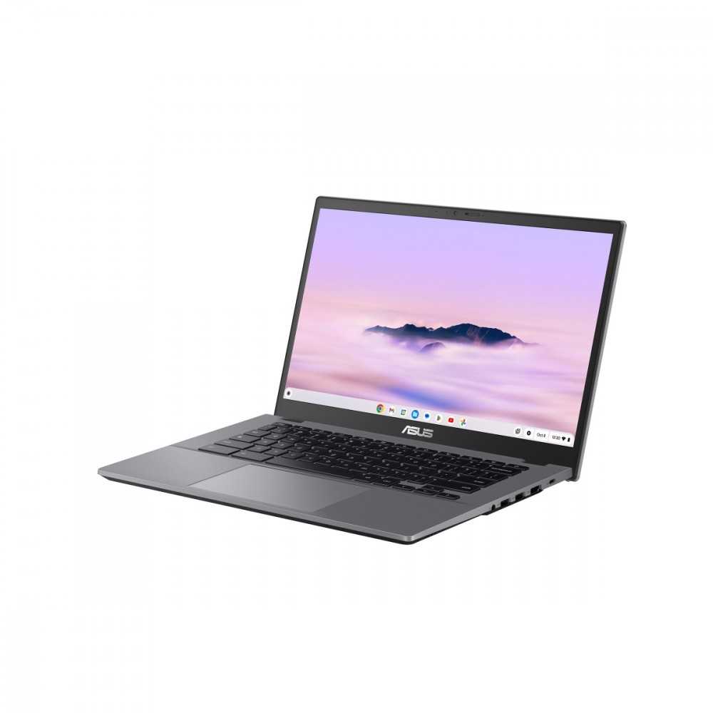 Asus Nešiojamas kompiuteris „Chromebook Plus CX3402CVA-PQ1067“ – „Core 5 120U“ / 16 GB / 256 GB / 14 colių įstrižainė (1920 x 1080) / „Chrome OS“ / 3 metai