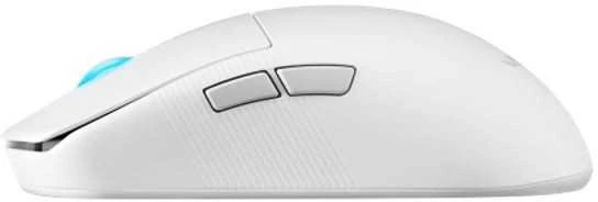Pelė Myszka žaidimams Asus ROG Harpe Ace belaidė 42000 dpi optinė balta