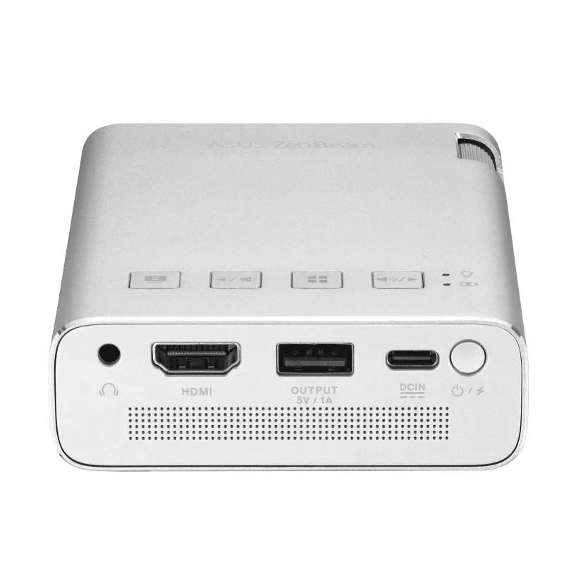 Projektorius e1r mobilusis maitinimo blokas/usb/wifi/hdmi/2w garsiakalbis/