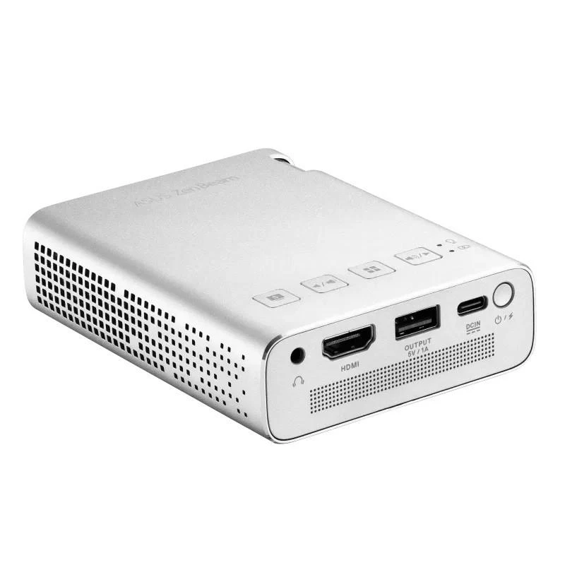 Projektorius e1r mobilusis maitinimo blokas/usb/wifi/hdmi/2w garsiakalbis/